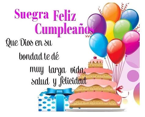 palabras de cumpleaños para mi suegra|Frases de cumpleaños para mi suegra: mensajes y。